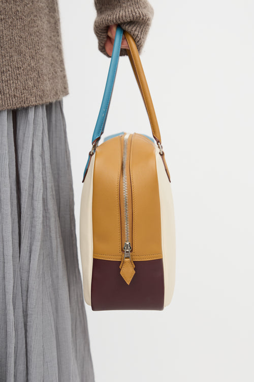 Hermès 2014 Colorblock Swift Arlequin Plume 32 Bag