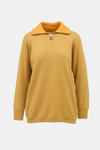 Hermès Reversible Cashmere Sweater