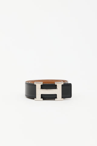Hermès 2001 Leather Constance Reversible Belt