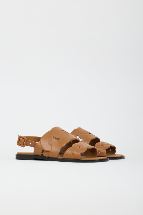 Hermès Leather Grace Sandal