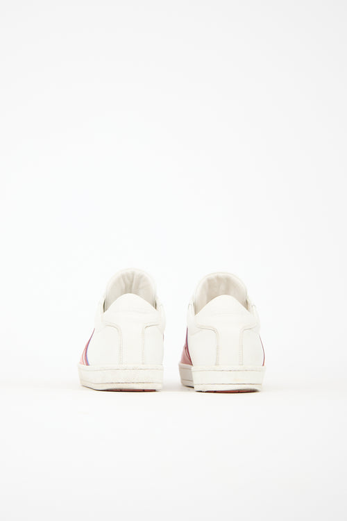 Hermès Leather Boomerang Sneaker