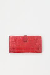 Hermès Exotic Leather Bearn Wallet