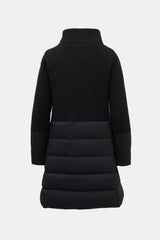 Herno Wool Panelled Puffer Coat