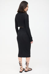 Haider Ackermann Cut Out Waist Dress