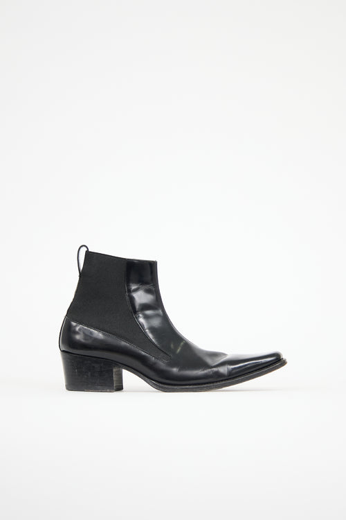 Haider Ackermann Leather Ankle Boot