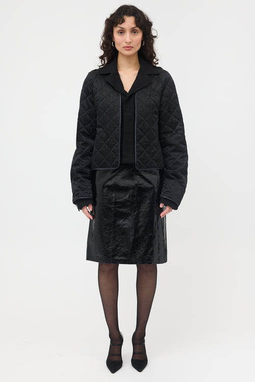 Haider Ackermann Satin Quilted Jacket