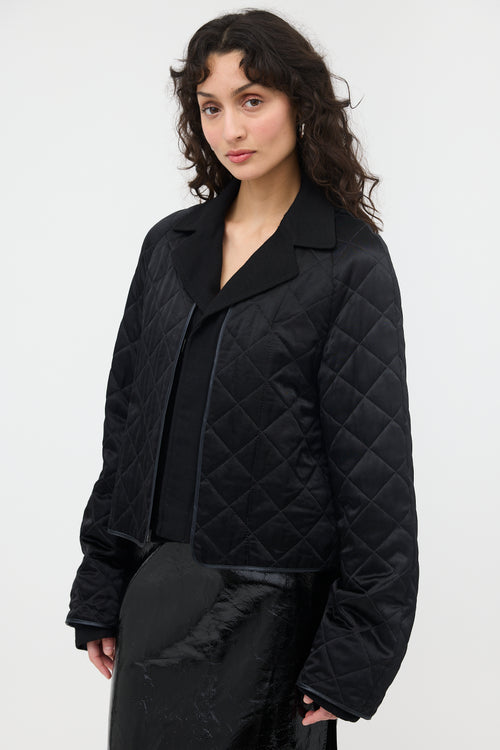 Haider Ackermann Satin Quilted Jacket
