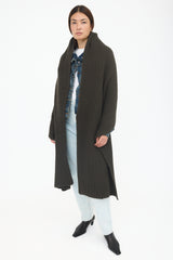 Haider Ackermann Wool Ribbed Shawl