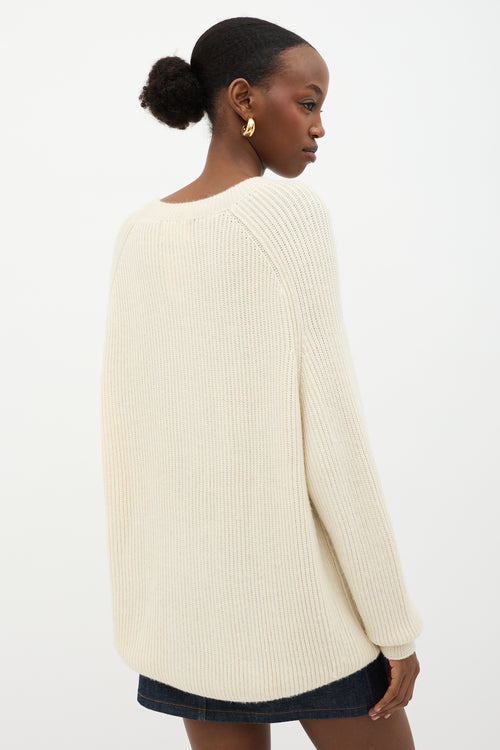 Håndværk Ribbed Crewneck Sweater