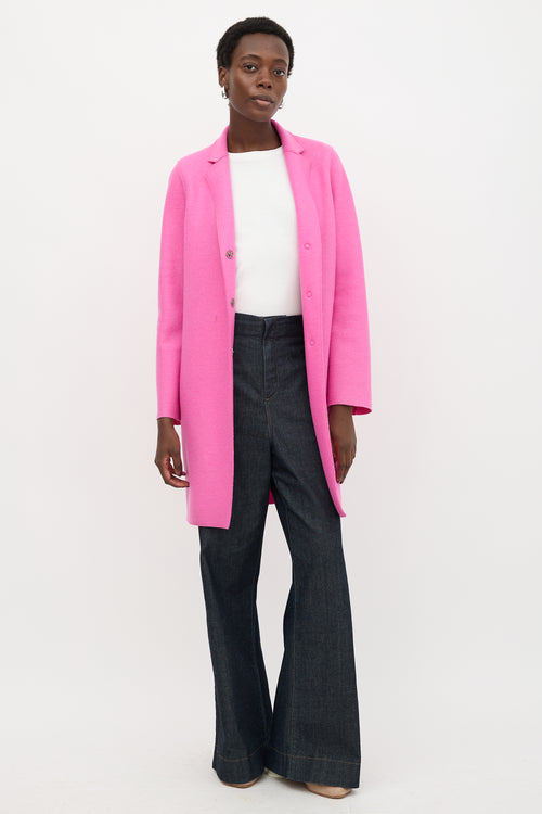 Harris Wharf London Wool Overcoat