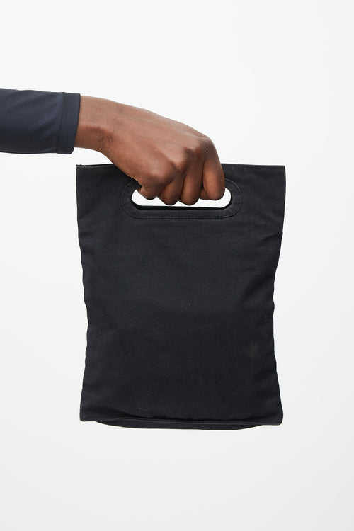 Helmut Lang Black Logo Mini Bag
