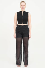 Helmut Lang Sheer Straight Pant
