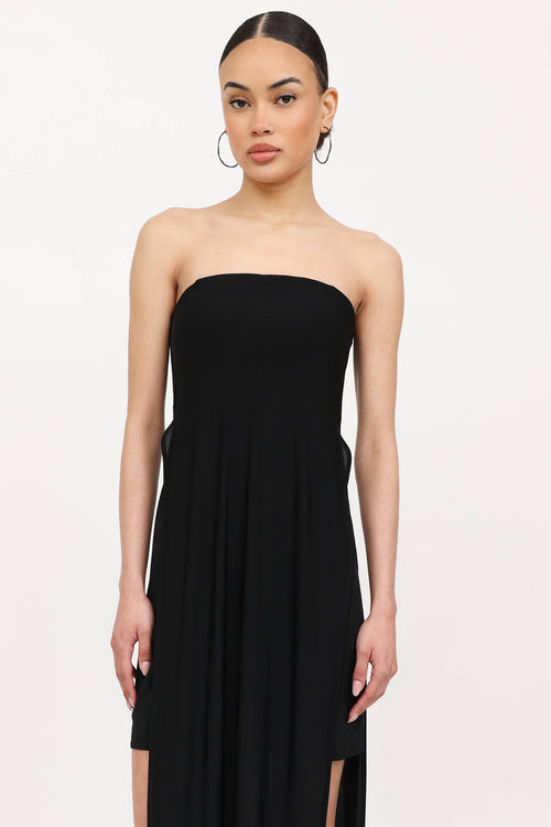 Helmut Lang Silk Faint Dress