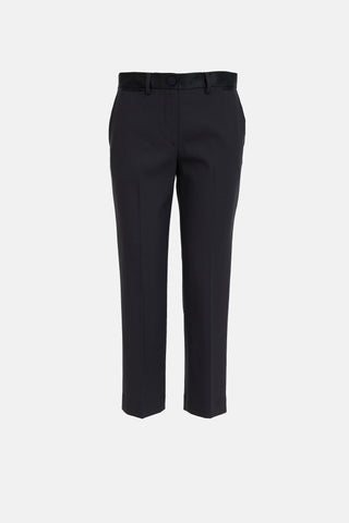 Helmut Lang Wool Straight Leg Trouser