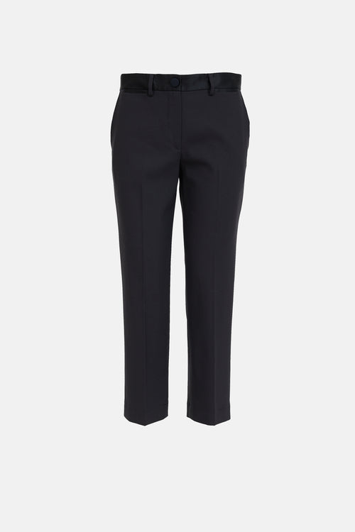 Helmut Lang Wool Straight Leg Trouser