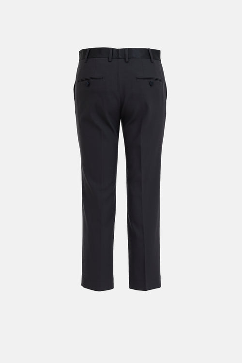 Helmut Lang Wool Straight Leg Trouser