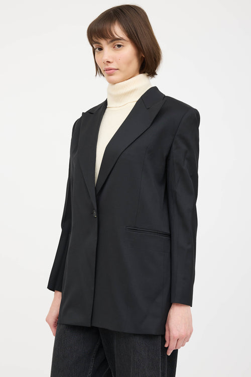 Helmut Lang Wool Strap Blazer