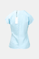 Helmut Lang Crinkled Satin Top
