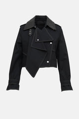 Helmut Lang Cropped Trench Jacket