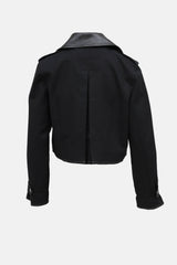 Helmut Lang Cropped Trench Jacket