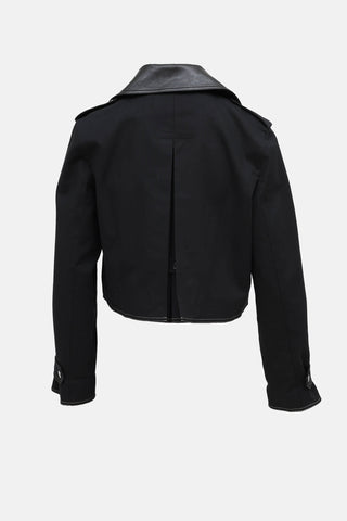 Helmut Lang Cropped Trench Jacket