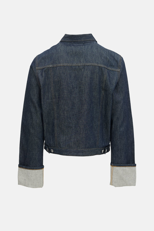 Helmut Lang Denim Zip Jacket