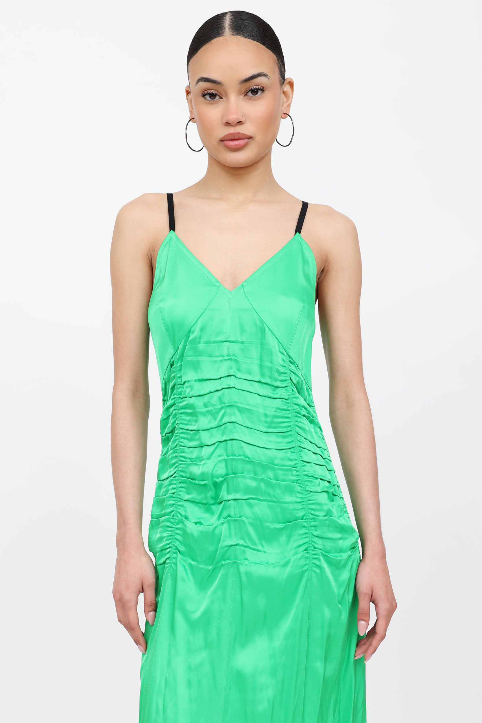 Helmut Lang // Ruched Slip Dress – VSP Consignment