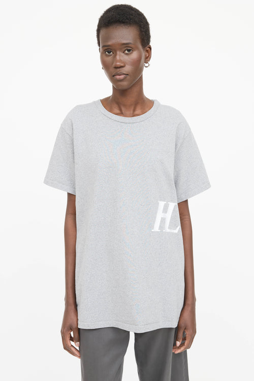 Helmut Lang Embroidered Logo T-Shirt