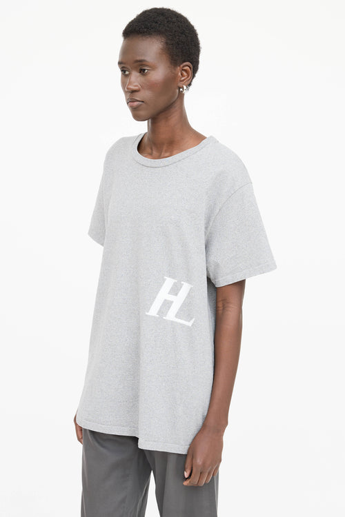 Helmut Lang Embroidered Logo T-Shirt