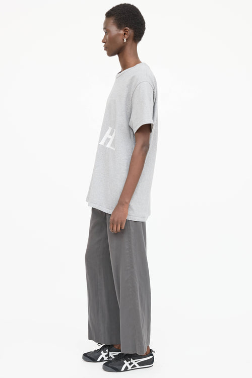 Helmut Lang Embroidered Logo T-Shirt