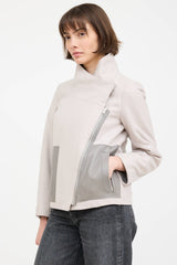 Helmut Lang Wool Fur Lined Reversible Jacket