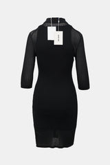 Helmut Lang Knit Polo Dress