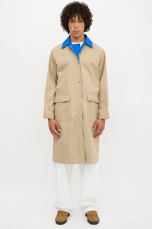 Helmut Lang Mac Coated Rain Coat