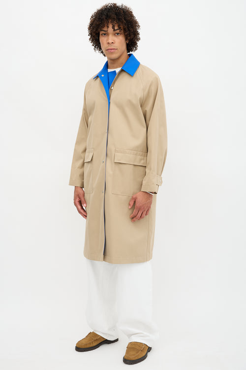 Helmut Lang Mac Coated Rain Coat