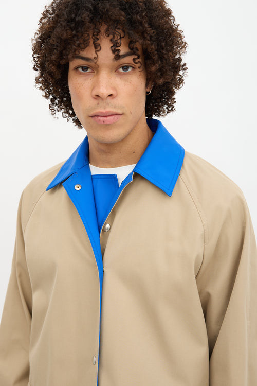 Helmut Lang Mac Coated Rain Coat