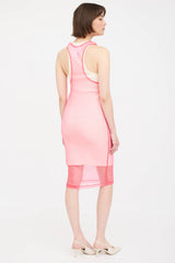 Helmut Lang Layered Tank Dress