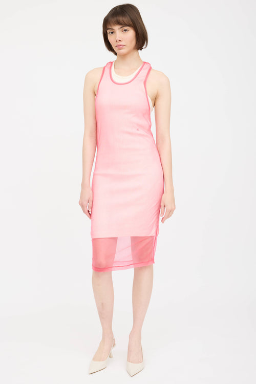 Helmut Lang Layered Tank Dress