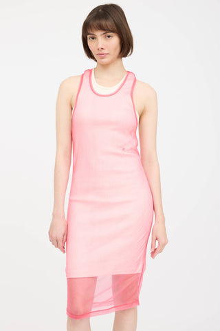 Helmut Lang Layered Tank Dress