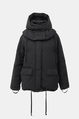 Helmut Lang Removable Hood Puffer Jacket