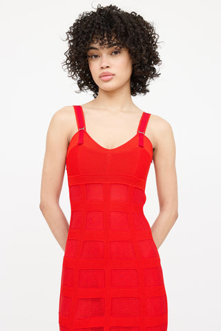 Alexander McQueen Laced Sleeveless Dress