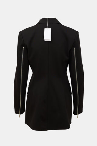 Helmut Lang Waisted Zip Blazer