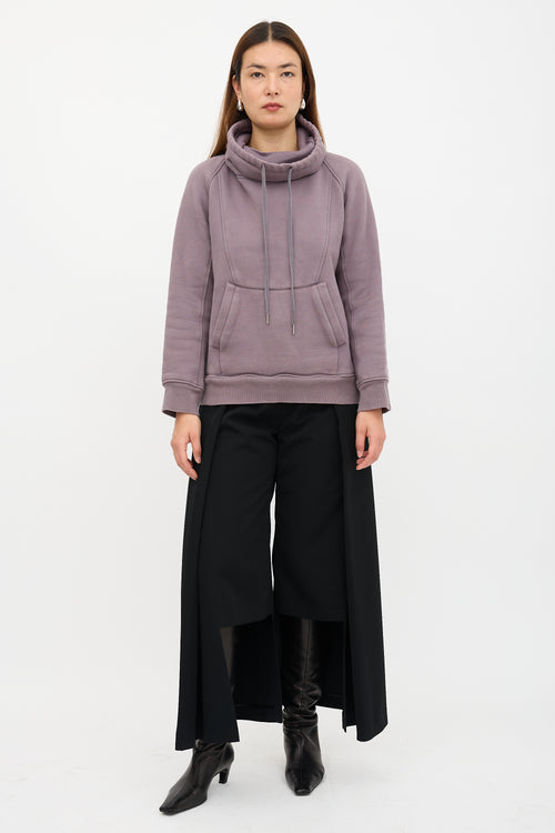Helmut Lang Cowl Neck Sweatshirt