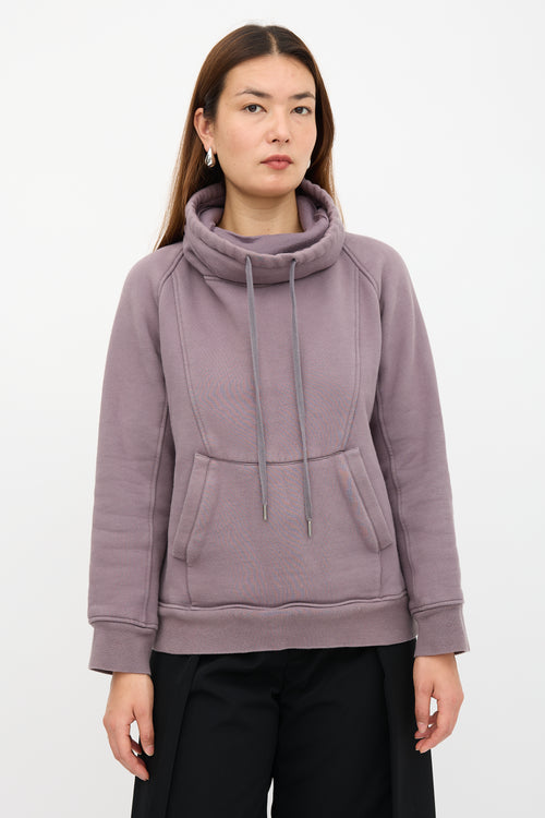 Helmut Lang Cowl Neck Sweatshirt