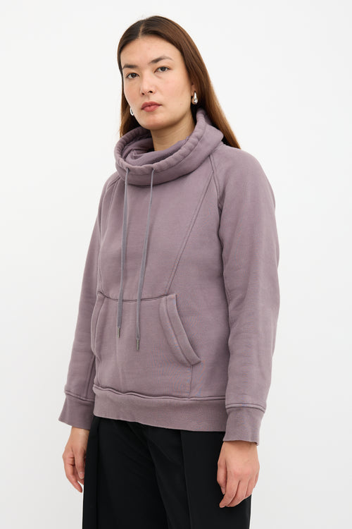 Helmut Lang Cowl Neck Sweatshirt