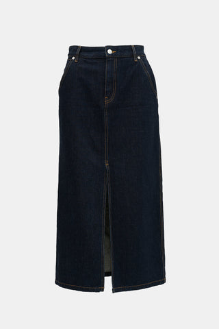 Helmut Lang Denim Midi Skirt