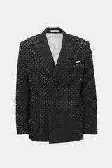 Helmut Lang Hole-Punched Car Blazer