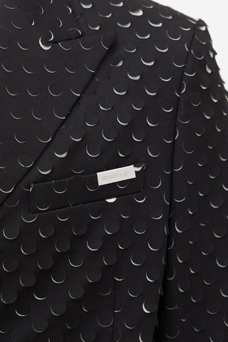 Helmut Lang Hole-Punched Car Blazer