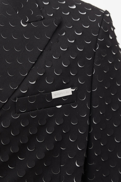 Helmut Lang Hole-Punched Car Blazer