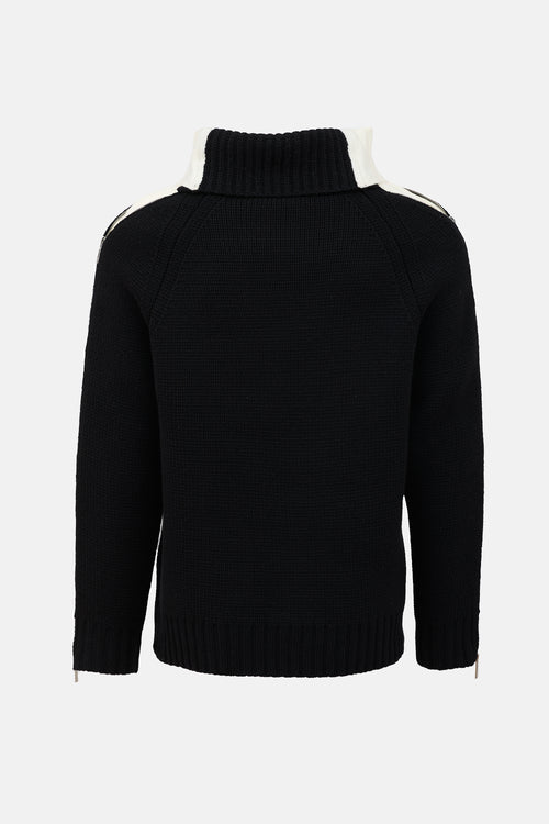 Wool & Cashmere Zip Sweater