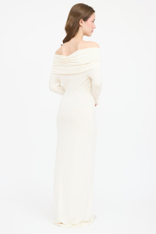 Helsa Off Shoulder Maxi Dress